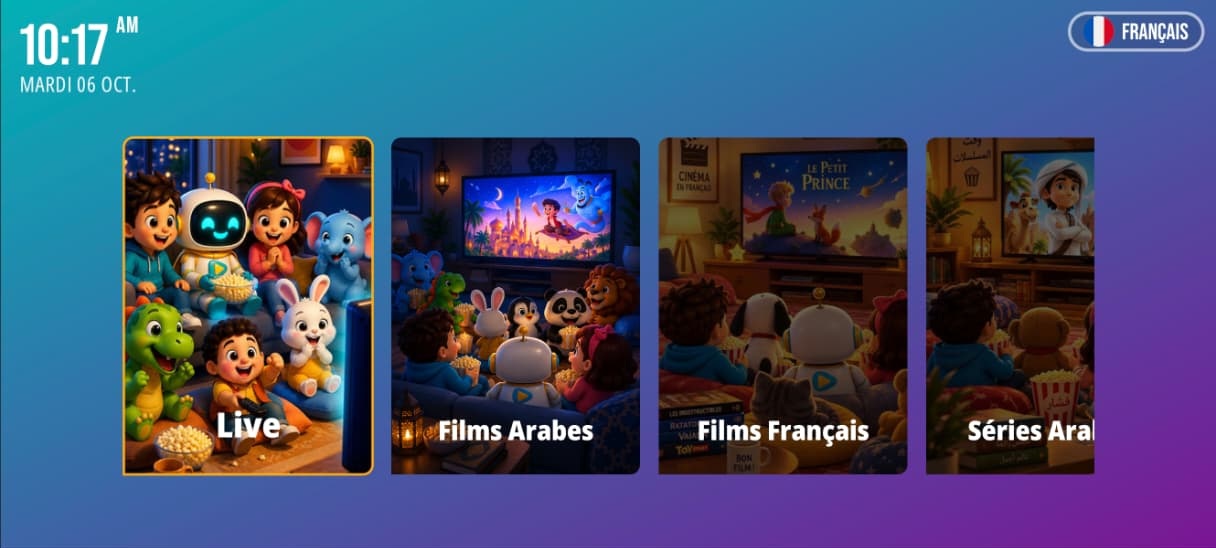 Capture de l’interface ProMax Kids, visuel d’illustration